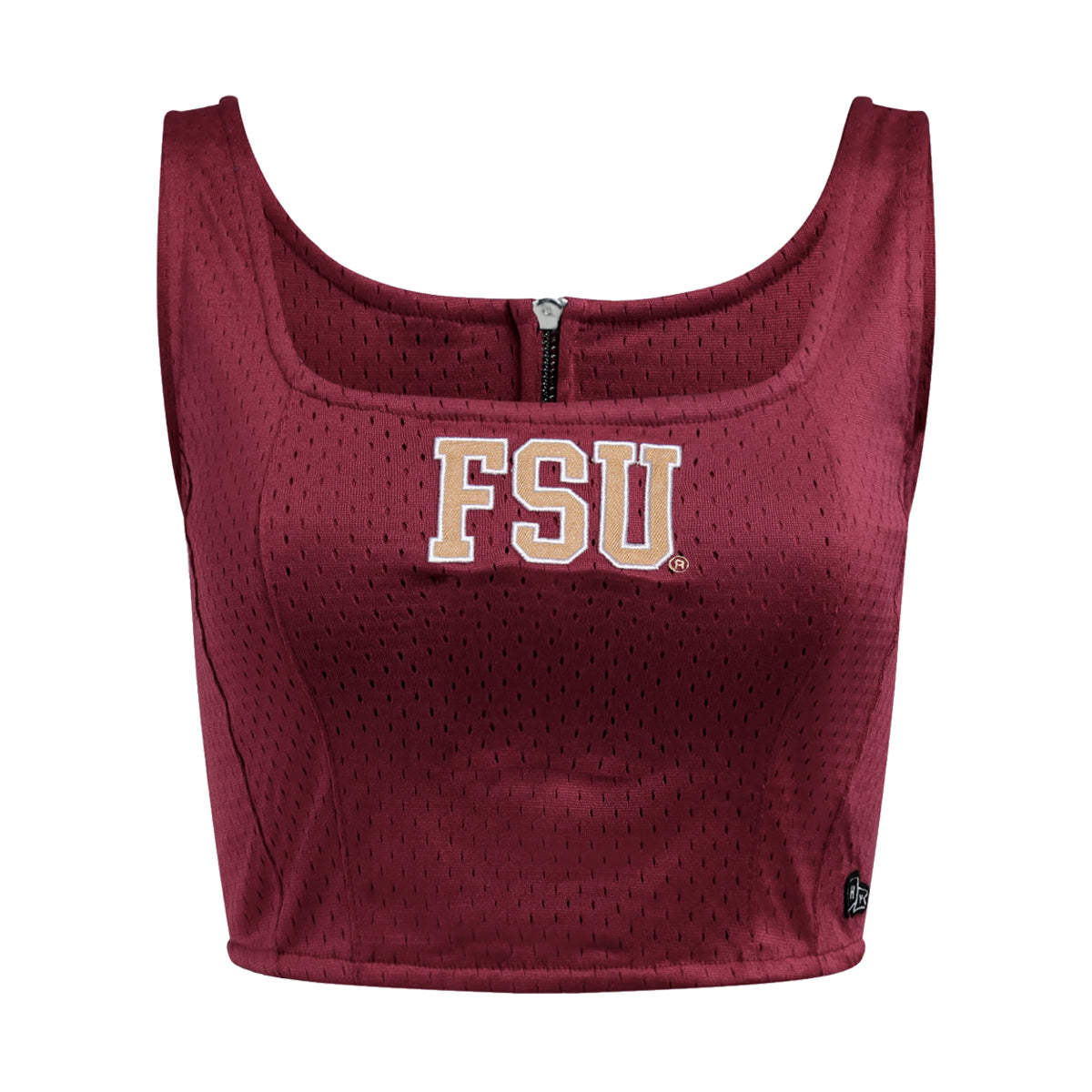 Hype & Vice Women's FSU Jersey Corset - Garnet